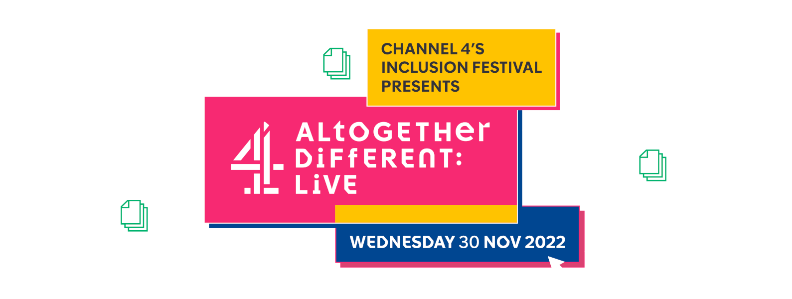 Channel 4's Inclusion Festival logo